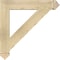 Ekena Millwork Traditional Arts & Crafts Rough Sawn Bracket, Douglas Fir, 4"W x 26"D x 26"H BKT04X26X26TRA03RDF - alternate 3